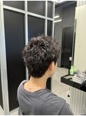 スパイキーピンパーマ