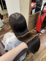アズーア ヘアーアンドスパ(azure hair&spa)&nbsp;髪質改善×オリーブベージュ