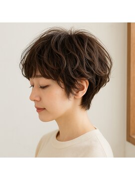 スープレックス ヘアーデザイン(SOUPREX HAIR DESIGN) ふんわりパーママッシュショート　20代 30代 40代 50代 60代