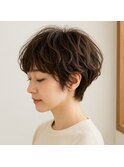 ふんわりパーママッシュショート 20代 30代 40代 50代 60代