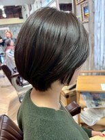 ナナナ パレナ 宝塚店(nanana parena) 大人可愛い小顔ショートで艶髪◎白髪カバーデザインカラー