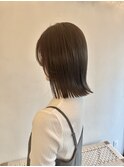 切りっぱなしボブ