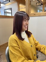 ティピ(tipi)&nbsp;ワインレッドカラー