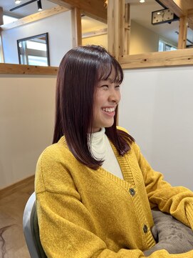 ティピ(tipi) ワインレッドカラー