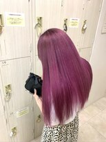 ケンジ 平塚ラスカ店(KENJE)&nbsp;ピンクカラー/ビビッドカラー/暖色/ブリーチ/平塚【相原美紅】