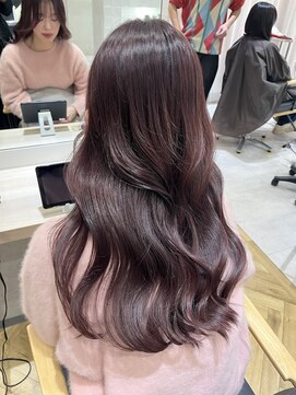 ジーナ 福岡天神(Zina) 韓国風／顔周りカット／レイヤーカット