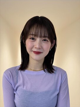 アイトーキョーエス 渋谷(AI TOKYO S) レイヤーボブ/オリーブベージュ/結べるボブ