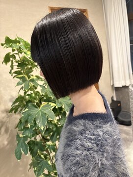 トゥーリ 大野城下大利店(tuuli) 切りっぱなしボブ☆浦田陽平