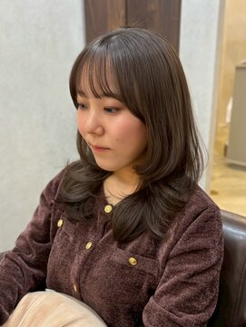 フォンド 津田沼(fond.) 黒髪/オリーブグレー/小顔/ココアベージュ/津田沼駅