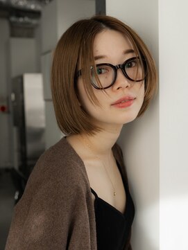 ロウ 銀座(RAW) ボブ　レイヤーボブ　銀座　髪質改善　ブリーチなし