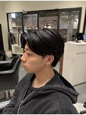 MEN'S HAIR/ニュアンスパーマ/センターパート