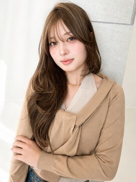 ロマーリ 倉敷(LOMARLIE) 倉敷韓国レイヤー20代30代40代顔周りカットオリーブベージュ