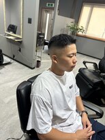 シンバ(Simba) スキンフェード クロップスタイル アップバングver