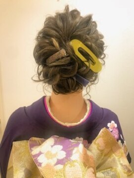 ファレ(Phalae) 振袖にあうアップスタイル★