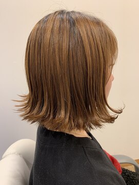 ヘアールームロッソ 白山店(HAIR ROOM ROSSO) 外ハネボブ