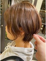 シャンプー 本店(SHAMPOO)&nbsp;【shampoo】大人可愛い小顔ひし形ハンサムショートボブ前下がり