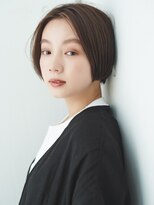 コムマティス 恵比寿ガーデンプレイス(Comme Matisse)&nbsp;スリークショートオリーブカラー/黒髪[恵比寿/恵比寿駅]