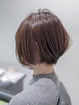 ジエクト 本店(The Ect) 王道ショートボブ×可愛いさ爆発カット×首が綺麗に見える