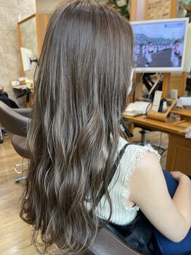 シャンティ 琴似店(Shanti) ロング×くすみベージュ