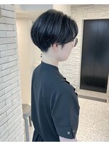 ショートボブ/大人巻き/ぷつっとボブ/ナチュラルモード/銀座駅
