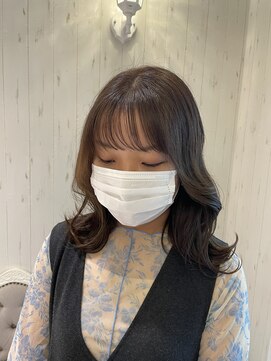 ラ ブランシュ 大宮(La Blanche) 大宮/似合わせカット/アースカラー/くびれヘア/デザインカラー