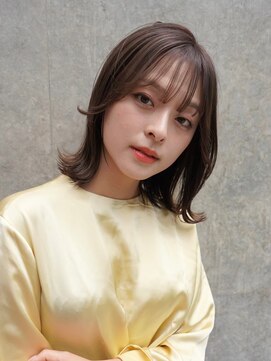 ニコ トウキョウ(nico TOKYO) 20代30代小顔ひし形大人かわいいウルフミディアムレイヤー