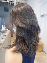 アイティーバイアルバム 下北沢店(IT by ALBUM)&nbsp;アッシュミディ_ピンクベージュインナーグレージュ_ba408612