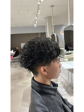 ワークスヘアー(WORKS HAIR) 波打ちスパイラルパーマ