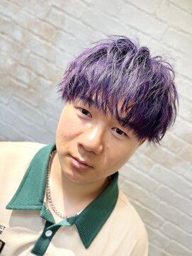 クロエ バイ ラヴィズム 長岡古正寺店(CLOE by LUVISM) ゆる東王道マッシュ × バイオレット