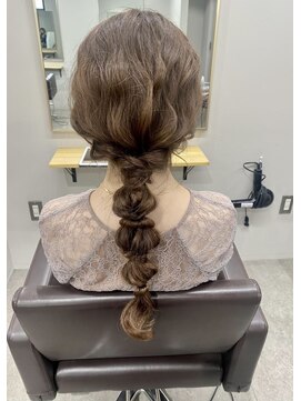 ユウル 横浜(juhl.) ヘアアレンジ/ヘアセット/編みおろし