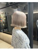 黒染め履歴からホワイトベージュ☆