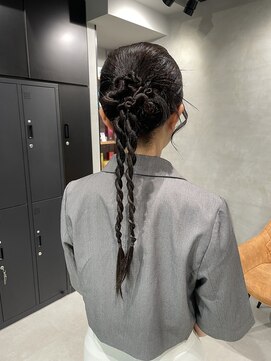 シャルムバイケンジ(Charm.by KENJE) 【ヘアアレンジ】韓国で話題の「カチモリヘア」