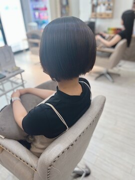 ヘアメイクゼロ 坂戸駅前店(hairmake zero) 【ナチュラルなストレート】oggiotto酸熱トリートメント