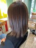 【白髪染め×ダメージレス】カット＋グレイカラー（白髪染め）＋髪質改善TR