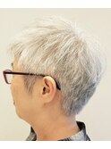 セレブ感溢れるアシンメトリースタイル