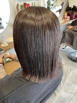 ジュアヘア(Jua hair)&nbsp;切りっぱなし外はねボブ