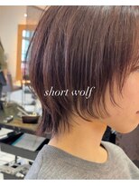 ヘアーアンドメイク サワ 上田本店(SAWA)&nbsp;20代30代大人可愛い★小顔ショートウルフカット