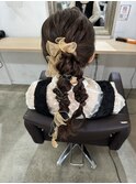 あみおろし★アップスタイル★ヘアアレンジ