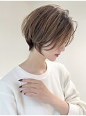 ウェーブミディアム似合わせカットメルティカラーショート/大宮