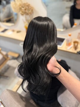 ピピバイヨーク(pipi, by yoke.) 艶髪ケアカラー/ナチュラルブラック/ロング