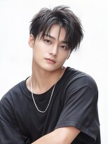 エール 生駒(aile Total Beauty Salon)&nbsp;ショートマッシュ×ニュアンスセンターパート