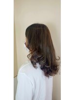 松本平太郎美容室 浦安店 アッシュ系巻き髪/30代40代50代60代