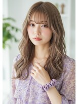 フルショウ 栄店(FURUSHO)&nbsp;韓国風巻き透明感カラーくすみベージュ柔らかレイヤーロング