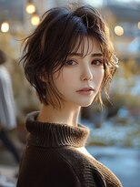 アルトリスト(Altruist Aging×HAIR&SPA) ★ダークアッシュ大人ガーリーボブ着物似合わせカット/髪質改善