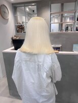 ロテ 名古屋 名駅店(Lote.)&nbsp;イメチェン/ホワイトブロンド/外ハネボブ/美髪/名古屋