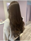 〈髪質改善Mell〉透明感×艶 ベージュカラー