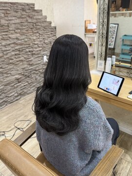 ヘア カンパニー トワ 千葉店(TOWA) 千葉/千葉駅/ブリーチなし/ダブルカラー/透明感/ヘッドスパ