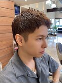 アップバングショート
