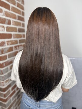 エニー 栄(Any) 韓国レイヤー×オレンジブラウン