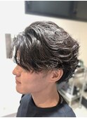 無造作感が魅力のラフパーマ